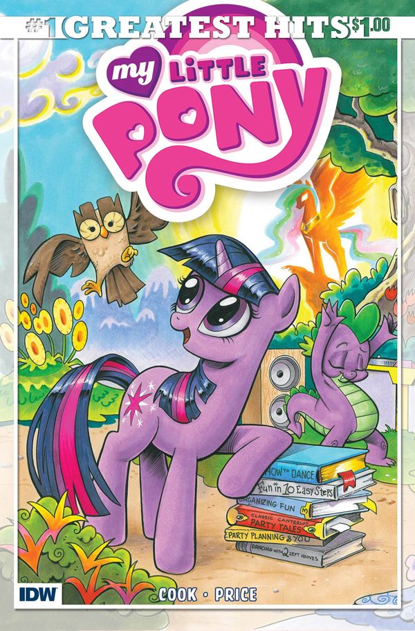 My Little Pony Friendship Is Magic #1 Idw Greatest Hits Cover