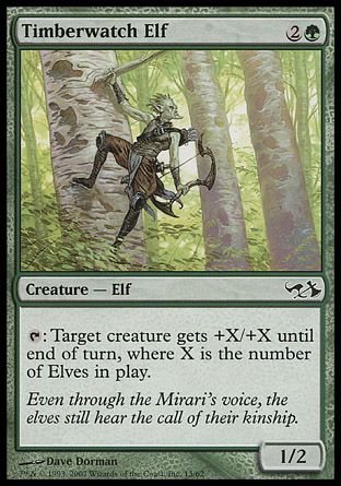 Timberwatch Elf (Elves vs. Goblins) Trading Card