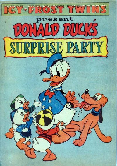 Donald Duck's Surprise Party Comic