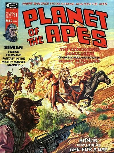 Planet of the Apes #6 Comic