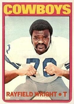 Rayfield Wright 1972 Topps #316 Sports Card