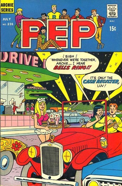 Pep Comics #231 Comic