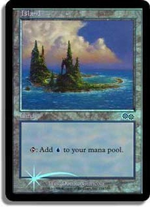 Island (Urza's Saga Arena Promo) Trading Card