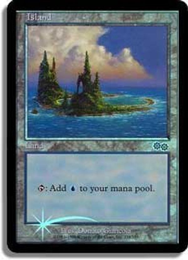 Island (Urza's Saga Arena Promo)