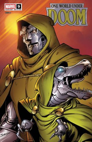 One World Under Doom #9 (Mark Bagley Doomasaur Variant)