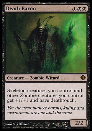 Death Baron (Shards of Alara) Trading Card