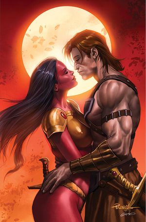 Dejah Thoris Vs John Carter Of Mars #4 (Cover J Parrillo Virgin)