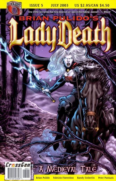 Lady Death: A Medieval Tale #5 Comic