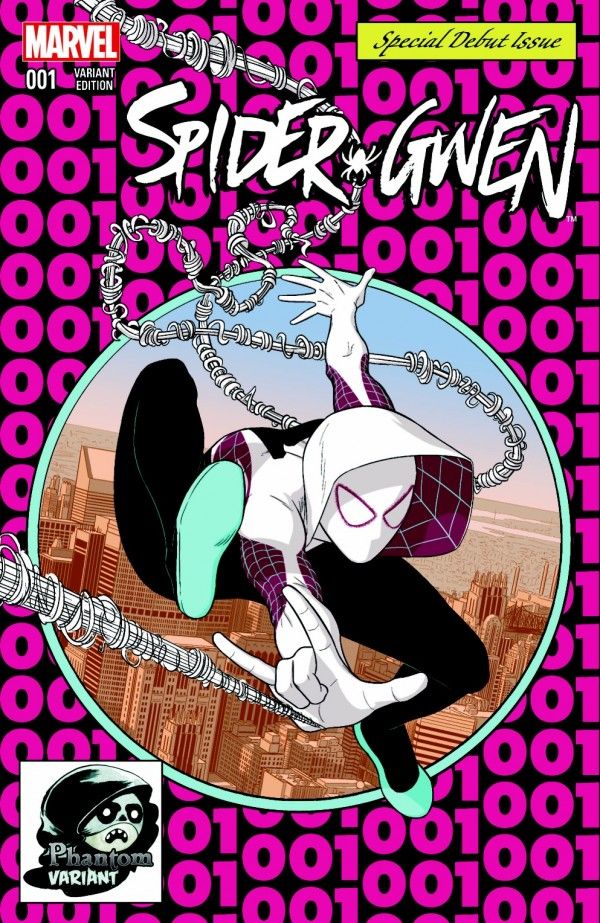 Spider-Gwen #1 (Phantom Variant Cover)