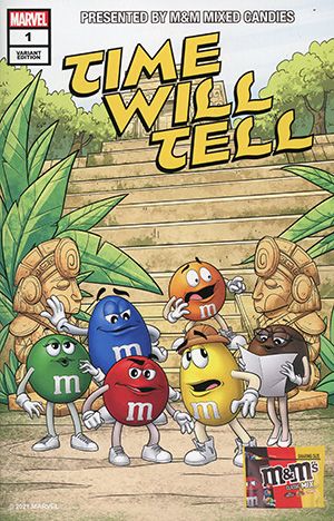 M&M's Time Will Tell Comic