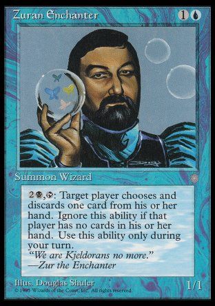 Zuran Enchanter (Ice Age) Trading Card