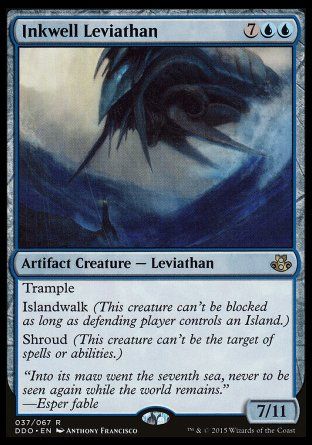 Inkwell Leviathan (Elspeth vs. Kiora) Trading Card