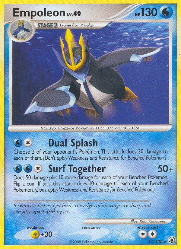 Empoleon (17/100) - Majestic Dawn Pokémon Card