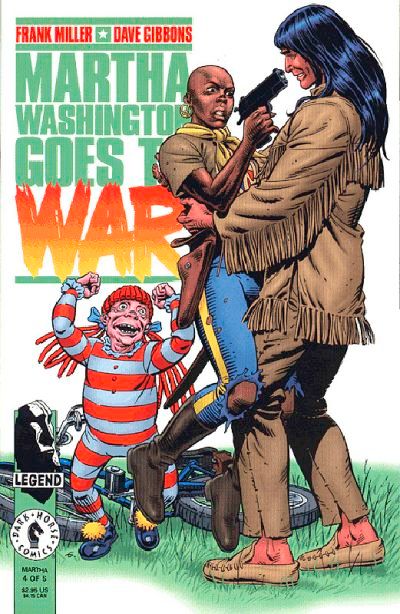 Martha Washington Goes To War #4 Comic