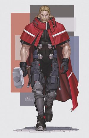 Thor #4 (Inhyuk Lee Street-Verse Virgin Variant)