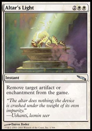 Altar's Light (Mirrodin) Trading Card