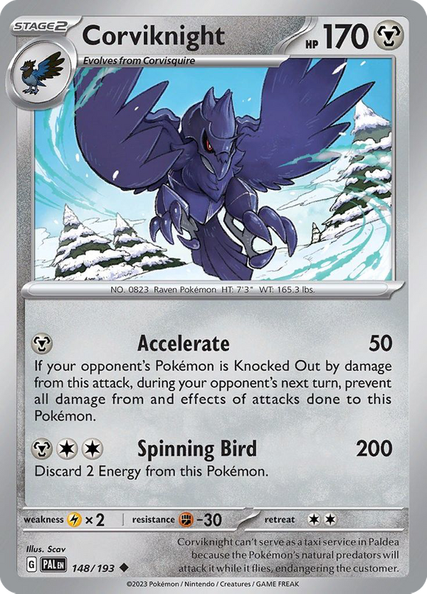 Corviknight (148/193) - Paldea Evolved