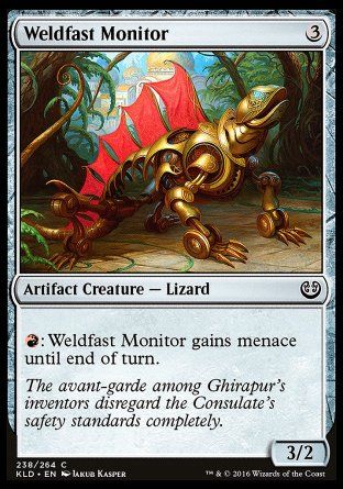 Weldfast Monitor (Kaladesh) Trading Card