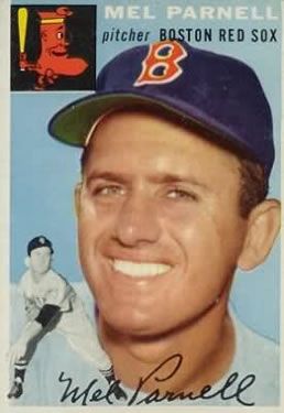 Mel Parnell 1954 Topps #40 Sports Card