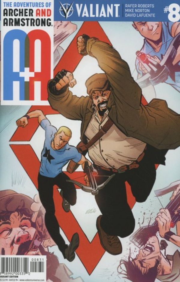 A&A: The Adventures of Archer & Armstrong #8 (Cover C 10 Copy Cover Level)
