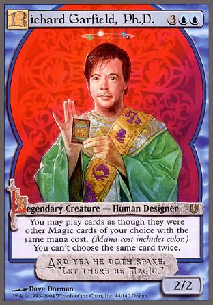 Richard Garfield, Ph.D. (Unhinged) Trading Card