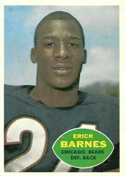 Erich Barnes 1960 Topps #19 Sports Card
