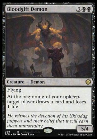 Bloodgift Demon (Starter Commander Decks) Trading Card
