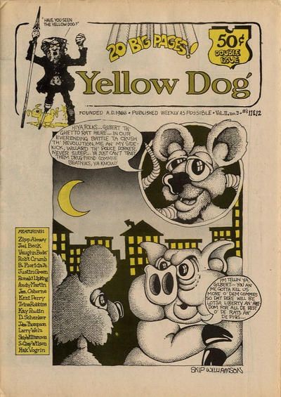Yellow Dog #11/12 Comic