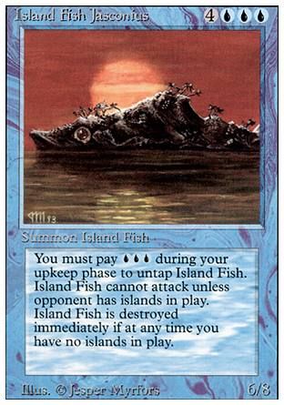 Island Fish Jasconius (Revised Edition) Trading Card