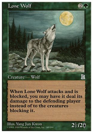 Lone Wolf (Portal Three Kingdoms) Trading Card