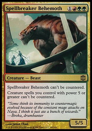 Spellbreaker Behemoth (Alara Reborn) Trading Card