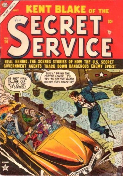 Kent Blake Of The Secret Service #14 Comic