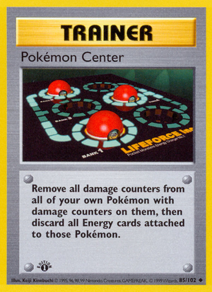 Pokémon Center (Trainer) (85/102) - Base (1st Edition)