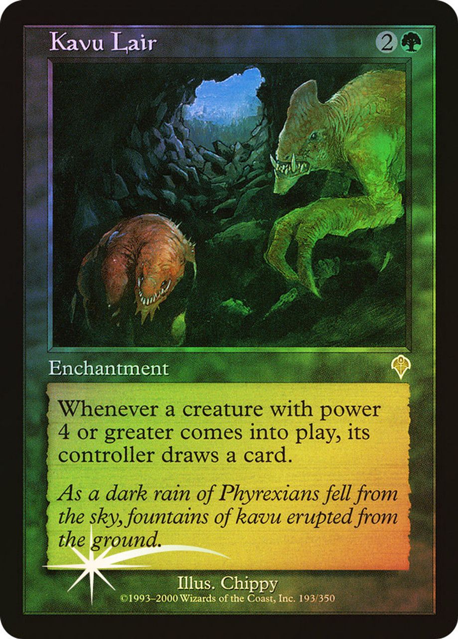 Kavu Lair (Invasion - Foil) Trading Card