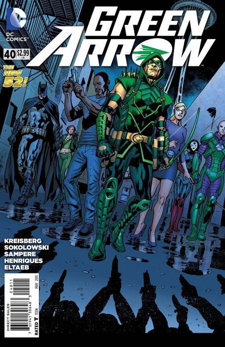 Green Arrow #40 Comic