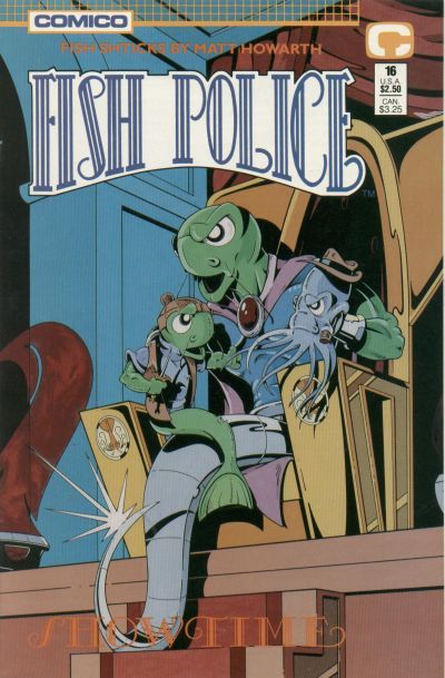 Fish Police #16 Comic