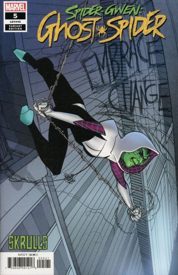 Spider-Gwen Ghost Spider #5 (Ferry Skrulls Variant)