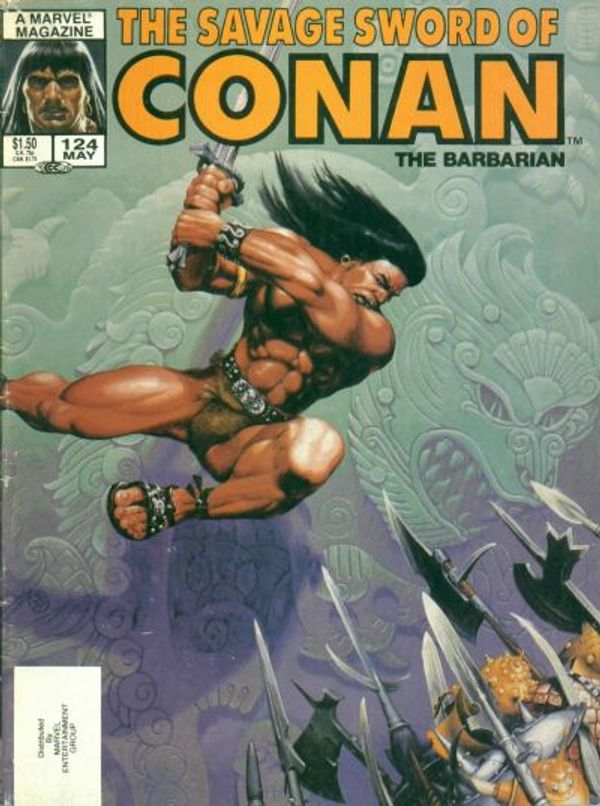 The Savage Sword of Conan #124