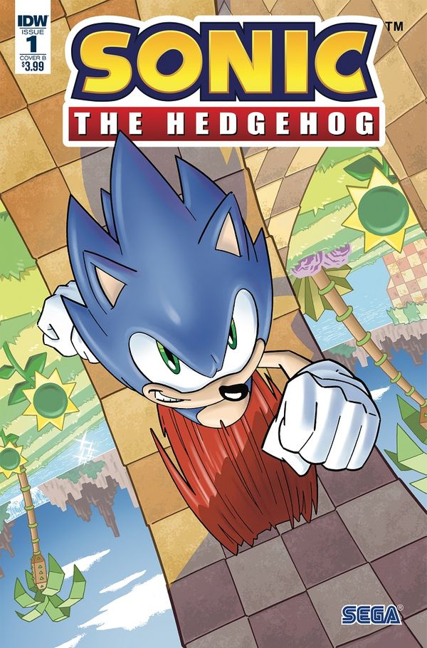 Sonic the Hedgehog #1 (Cover B Yardley)