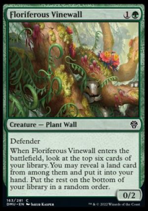 Floriferous Vinewall (Dominaria United)