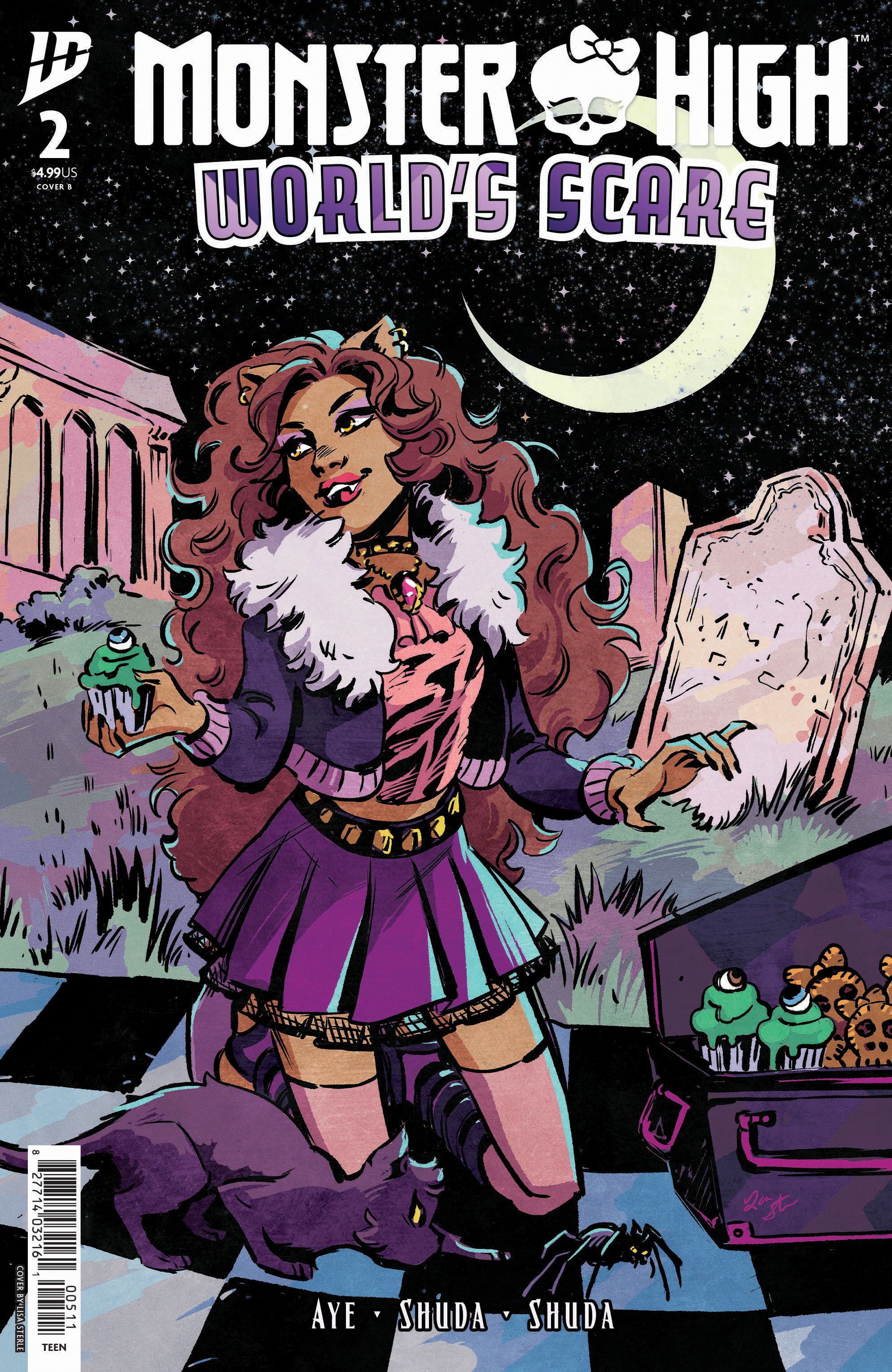 Monster High: World's Scare #2 (Variant B Sterle) Comic