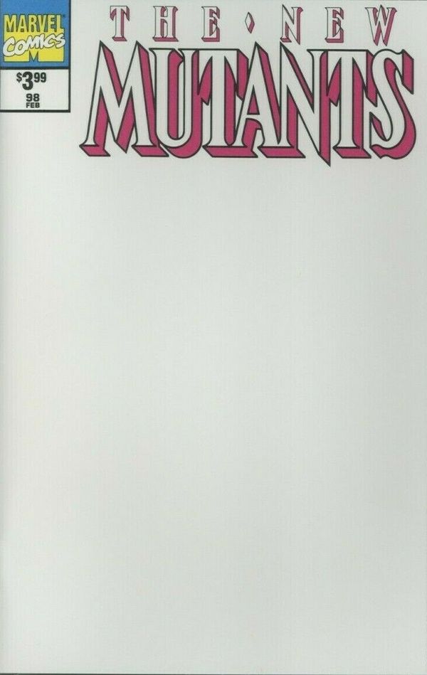 New Mutants #98 (Facsimile Sketch Edition)