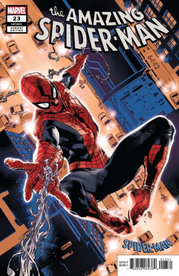 Amazing Spider-man #23 (Immonen Spider-man Blue Red Suit)