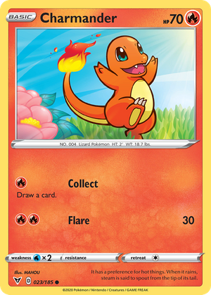 Charmander (23/185) - Vivid Voltage (Reverse Holo)