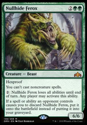 Nullhide Ferox (Guilds of Ravnica)