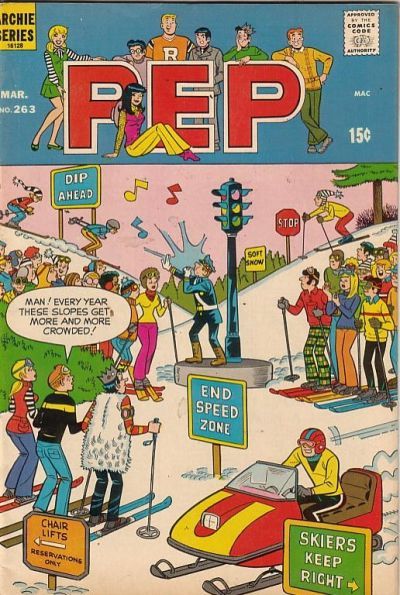 Pep Comics #263 Comic