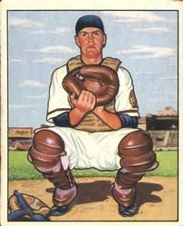 Del Crandall 1950 Bowman #56 Sports Card