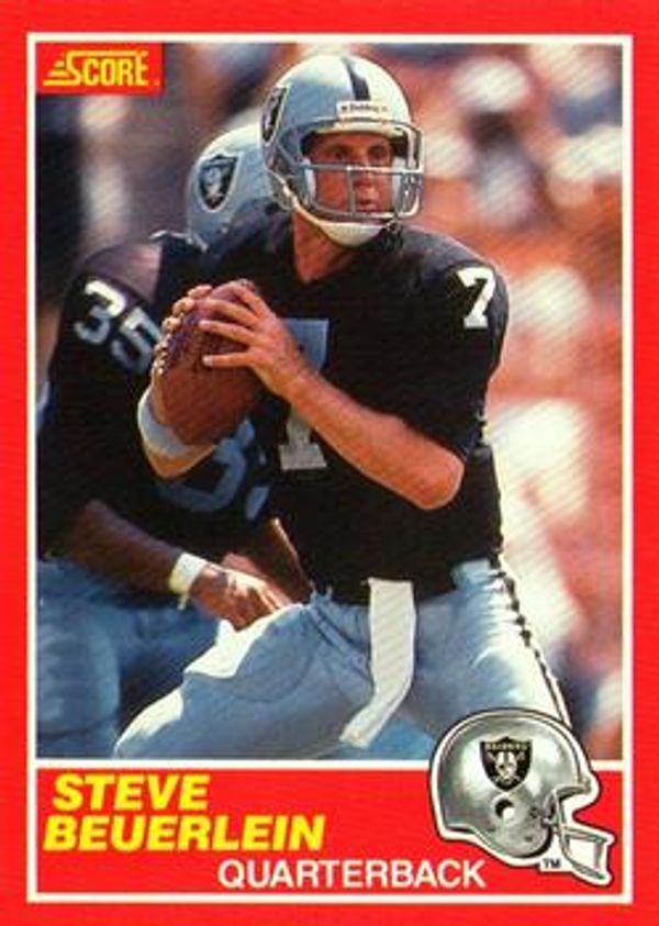 Steve Beuerlein 1989 Score #200