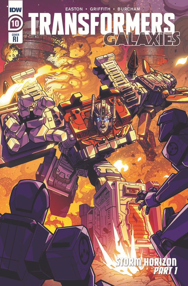 Transformers Galaxies #10 (10 Copy Cover Lawrence)
