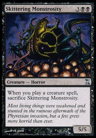 Skittering Monstrosity (Time Spiral) Trading Card